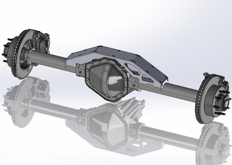 GM 14-bolt Low Profile Rear Axle Truss – DXF Files - Etsy