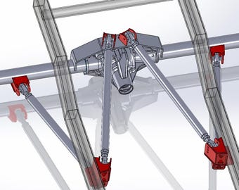 Universal Triangulated 4 Link Bracket Kit – DXF Files