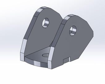 05+ Ford Super Duty Dana 60 Coilover/Shock Mount Brackets – DXF Files