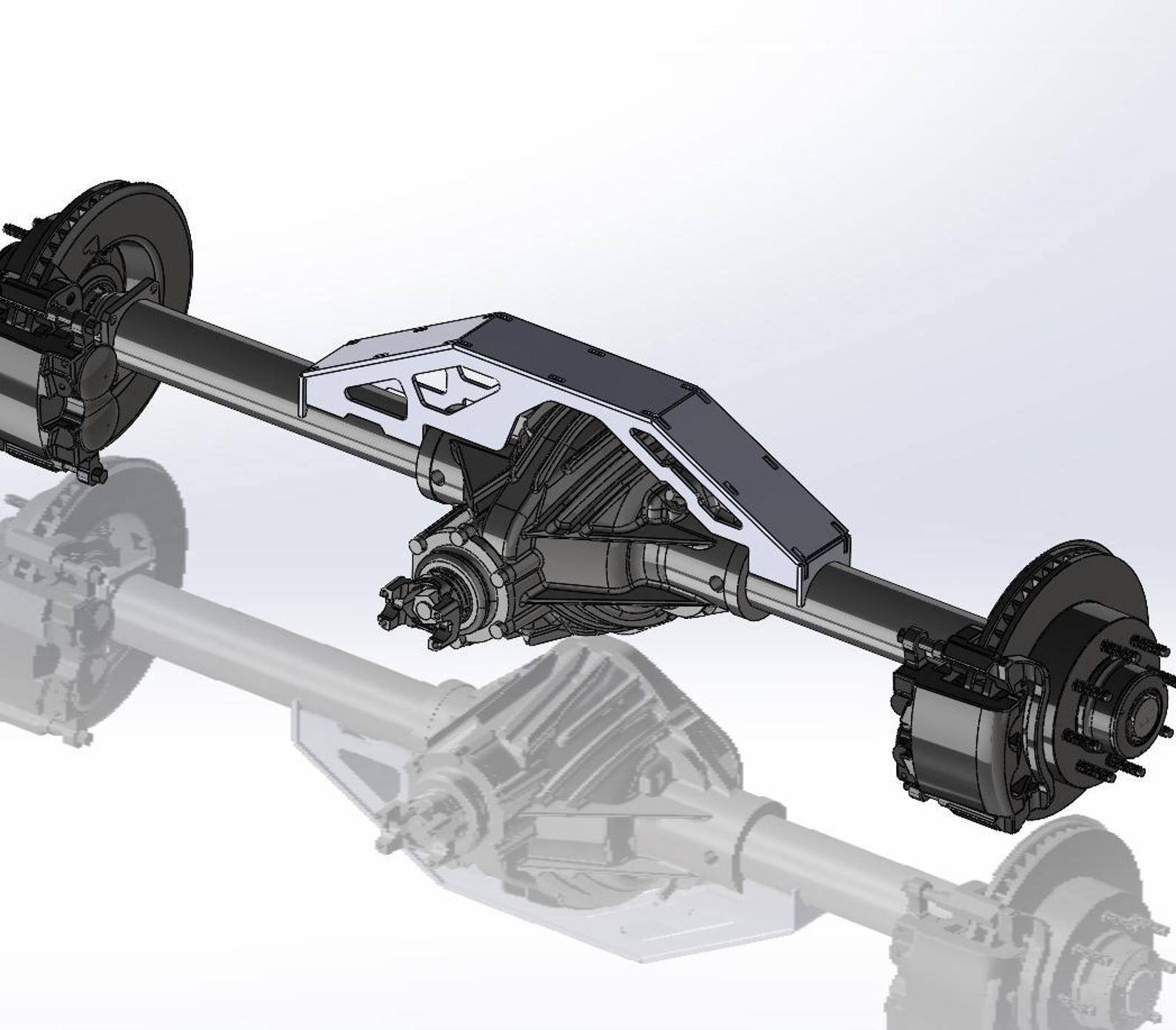 GM 14-bolt Low Profile Rear Axle Truss – DXF Files - Etsy