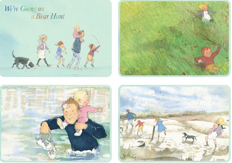 Bear Hunt Story Sequence - Etsy