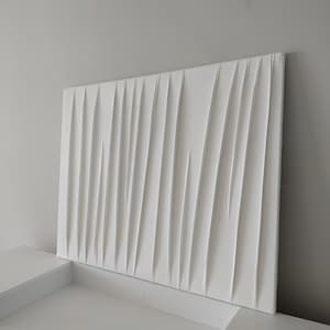 Strukturierte Gips Wandkunst: Minimalistisches Zen Dekor