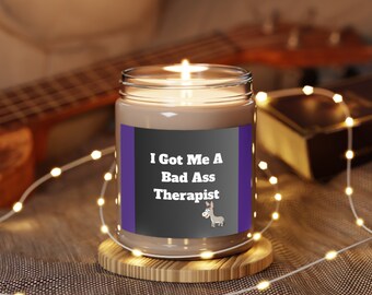 Bad Ass Therapist Scented Candles, 9oz