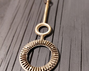 Bubble Blower Brass Statement Steampunk Necklace For Men and Women