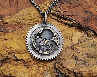 Piece of Time-GB Time-Steampunk-Moon-Part time-Carpe diem-the time is now-cleanup time-rebirth-Time Rust-Minimalist-Grange-Peace-New Time-MJ