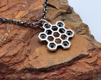 B David-Fruit of Life-Star of David-Hexagons Star-Metatron Cube-Sacred Geometry-Seed of Life-geometric necklace-Metatron-Magen David-MJ