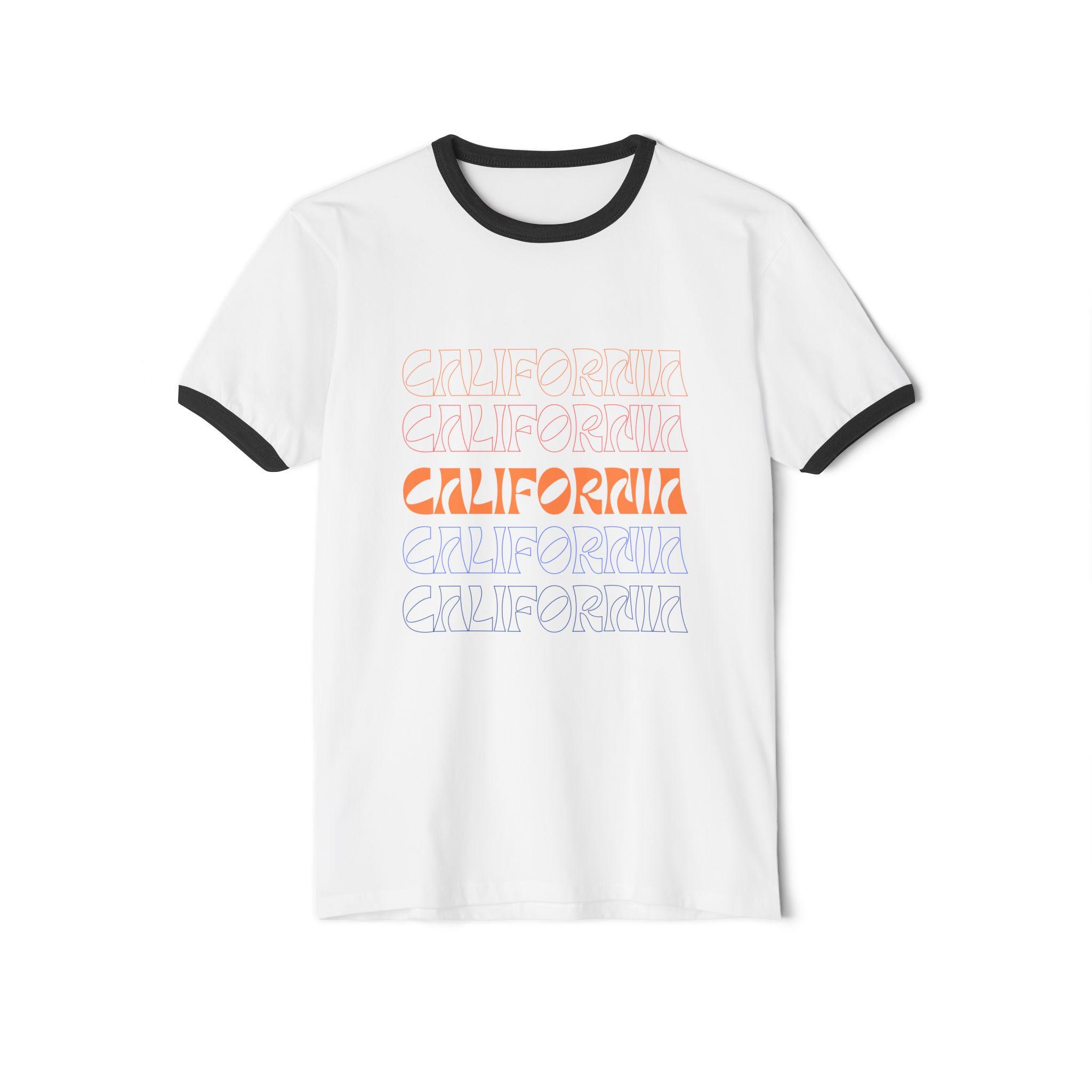 California Ringer Tee - Etsy