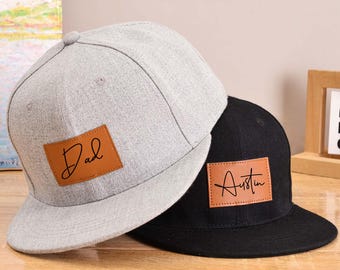 Cappelli personalizzati per padre e figlio, cappelli coordinati per papà e bambino, cappellino snapback personalizzato con nome, cappellino per bambini, cappellino per bambini adulti, regalo per papà, cappello per papà