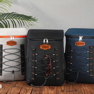 Personalized Groomsmen Cooler Backpacks, Groomsmen Gifts,Custom Lunch Cooler Backpack, Golf Beer Cooler,Hiking Cooler Backpack,Best Man Gift