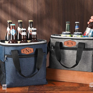 Personalized Cooler Bag, Groomsmen Gift Large Beer Cooler, Best Man Gift, Golf Cooler for Men, Engraved Cooler Bags, Bachelor Party Gift