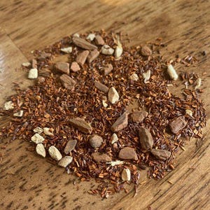 Spiced Rooibos Loose Leaf Tea, Herbal Tea, Gourmet Tea, Caffeine Free, Rooibos Tea, Spiced Tea, Tea Blends, Ginger, Cinnamon, Vanilla Flavor