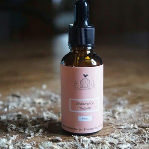 Inflammation Tincture: Tincture Extract, Stiff Muscle Help, Joint Support, Herbal Tincture, Sore Muscles, Relief, Herbal Extract, Ginger