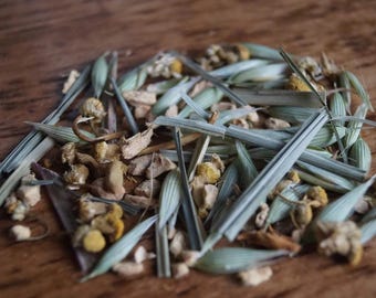 Calming Herbal Loose Leaf Tea: Decaf, Go To Sleep Tea, Stress Tea, Sleepy Tea, Chamomile, Relaxation Herbal Tea, Relaxing Tea, Anxiety, Calm