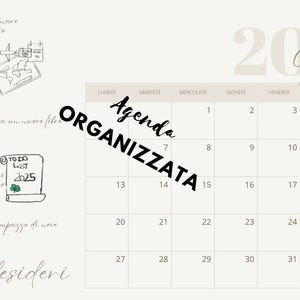 Calendario 2025_Agenda Organizzata