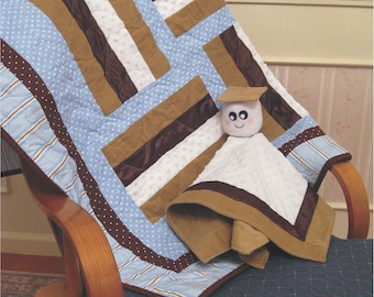 S'mores Quilt and Plushie Sew Fun® Sewing Pattern - PDF download