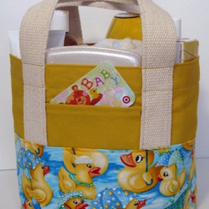 Baby Shower Windel Tasche Sew Fun® Schnittmuster, PDF-Download - Canvas und Quilting Baumwolle, viele Taschen für Leckereien