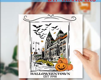 Halloweentown Est 1998 DTF Transfer, Vintage Halloweentown 1998 DTF, Halloweentown University Ready To Press, Retro Halloweentown DTF, GF658