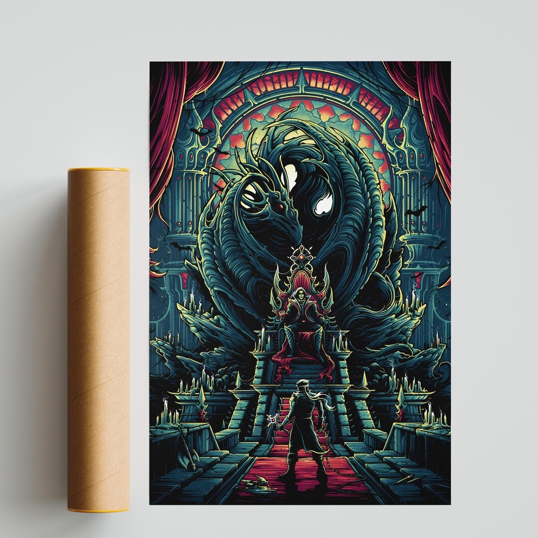 Castlevania Poster, Castlevania Anime Print, Castlevania Wall Art ...