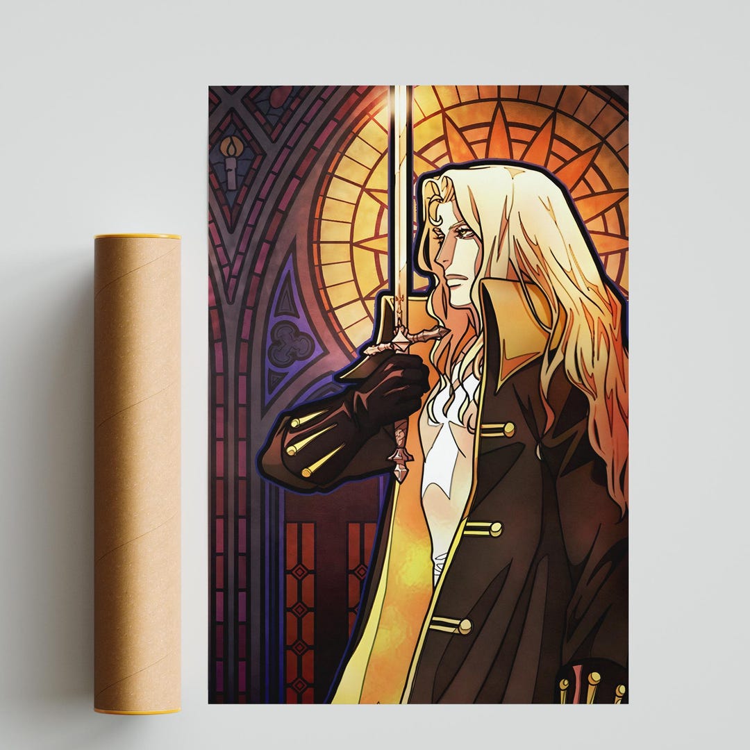 Castlevania Poster, Castlevania Anime Print, Castlevania Wall Art ...