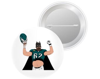 Eagles Kelce Game Day Button Pin