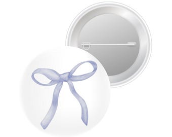 Bow Button Pin