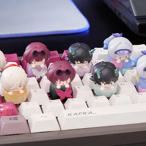 Honkai Star Rail Artisan-Tastenkappen | Blindbox Serie 1 | für personalisiertes mechanisches Tastaturzubehör | Jing Yuan Geschenk HSR Merch Gamer