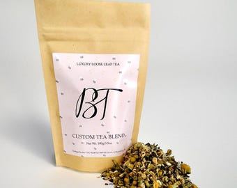 Tisana per dormire / Tisana notturna senza caffeina per il relax e il sonno profondo / Miscela di tè sfuso per la buonanotte