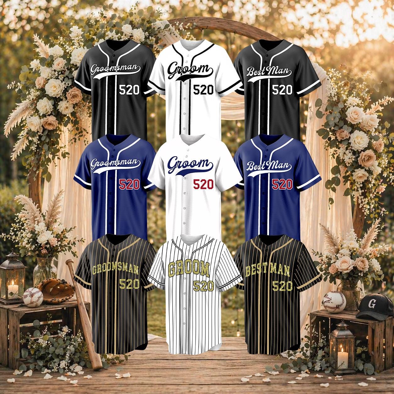 Wedding Hockey Jerseys