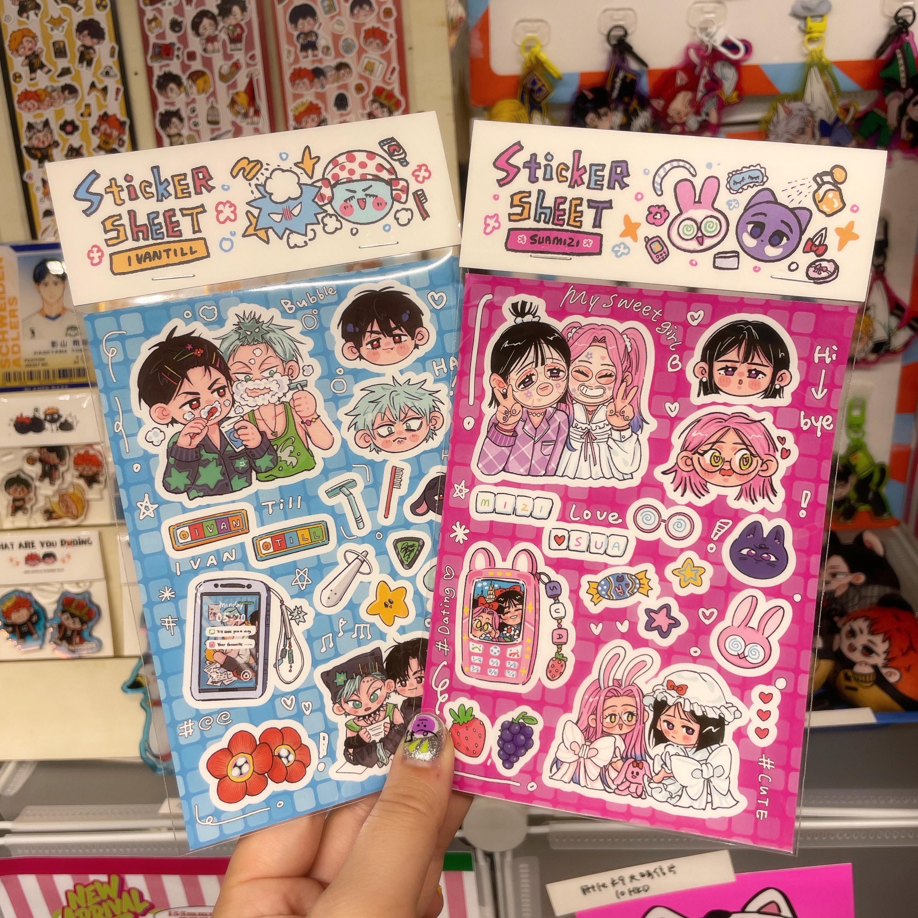 Alien Stage Sticker Sheet (ivantill/mizisua) - Etsy Canada