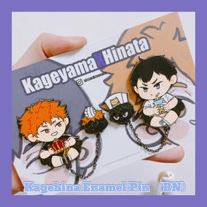 HQ Kagehina Enamel Pin set