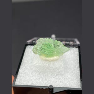 Stepped Green Fluorite, Henan China, Translucent Terraced Green Fluorite Mini Mineral Specimen