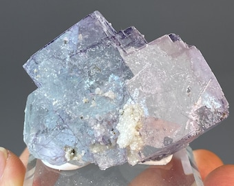 Fluorite Blue Purple | Stepped Formation | Hunan China | Collector Display Piece