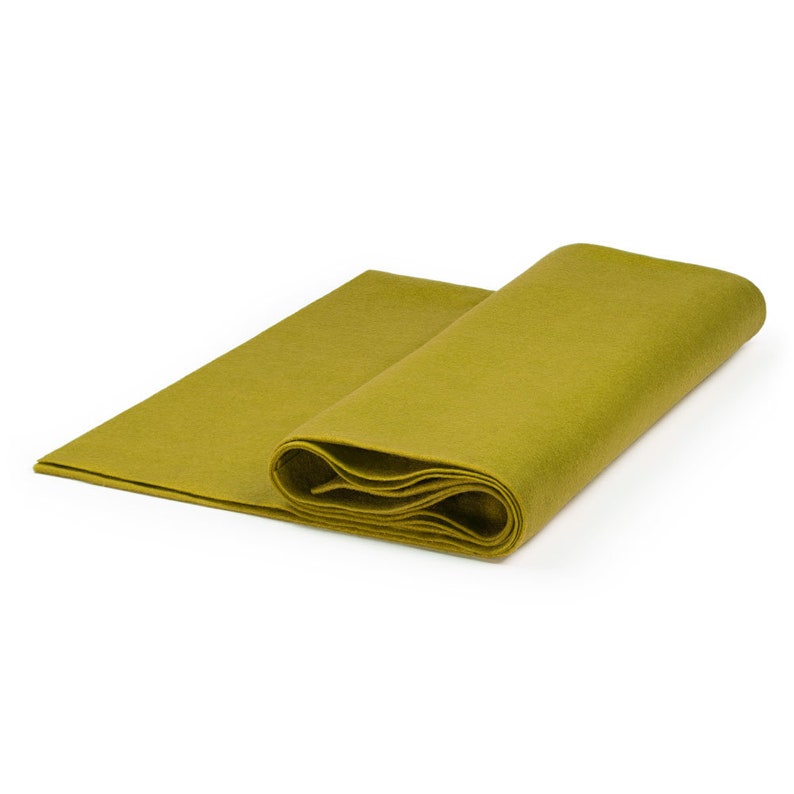 Premium Wool Blend Felt by the Yard // Olive // 72 Wide X 1 Etsy