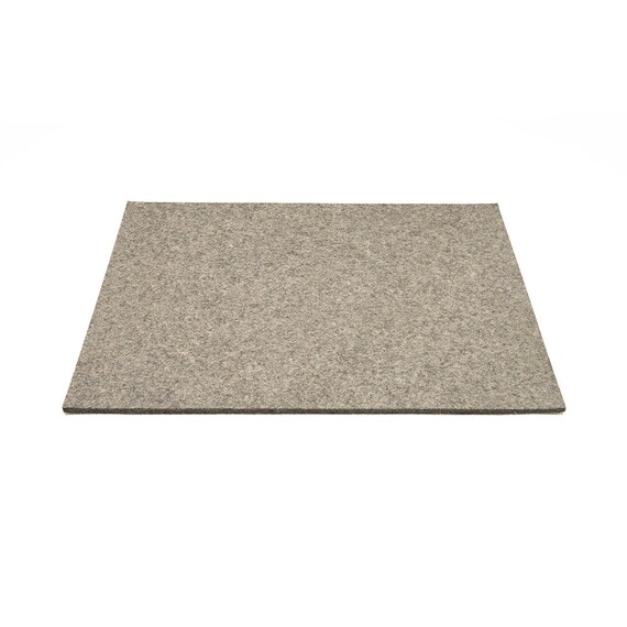Wool Felt Desk Pad Natural Gray 17.5 x 15 x 1/4 | Etsy