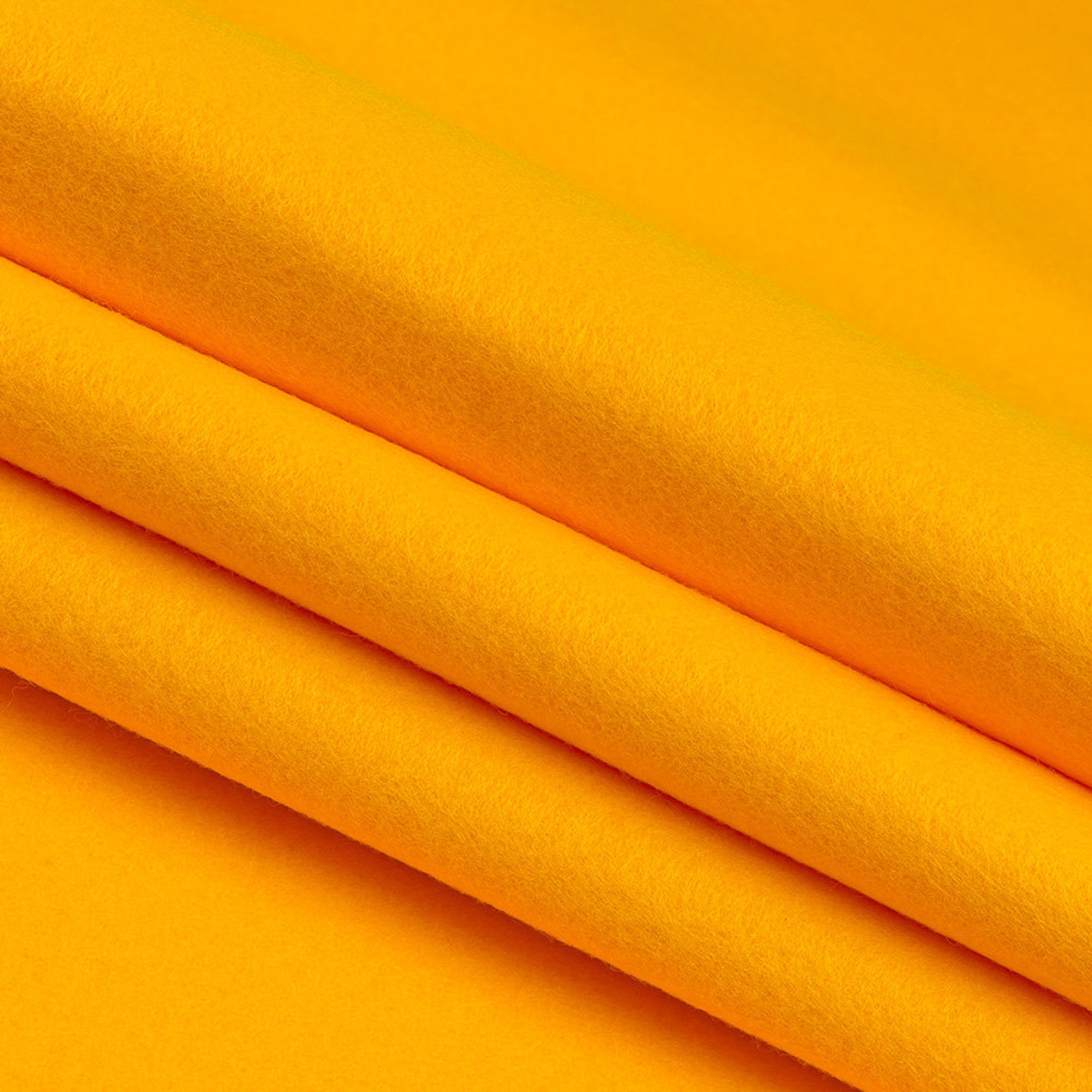 Premium Wool Blend Felt by the Yard // Gold // 72 Wide X 1 Yd Etsy