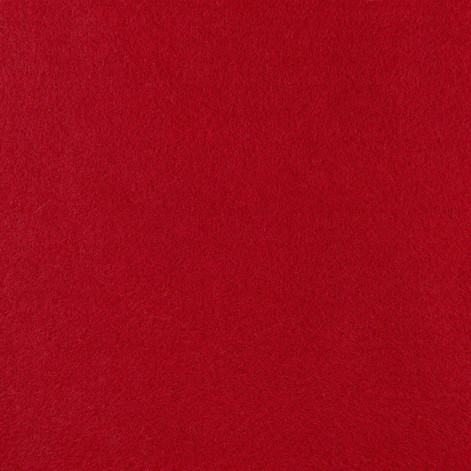 Craft Felt By The Yard 72" Wide X 1 YD Long - Red Red 1 YD
