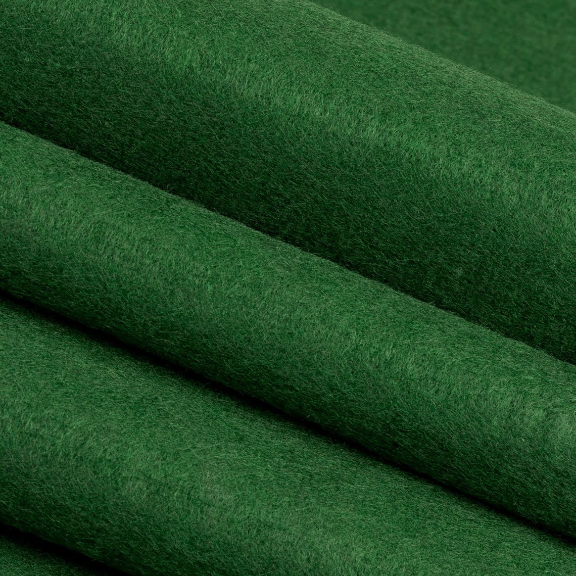 Craft Felt by the Yard // Kelly Green // 72 Wide X 1 Yd Long Etsy