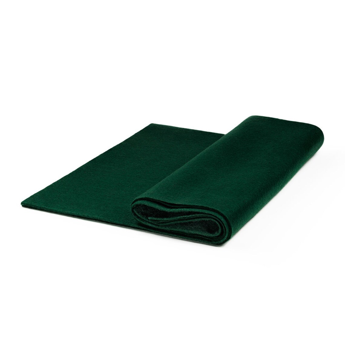 Premium Wool Blend Felt by the Yard // Dark Green // 72 Wide Etsy