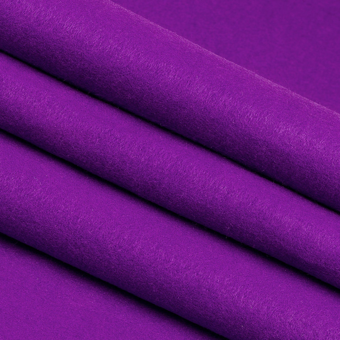 Acrylic Felt by the Yard // Plum // 72 Wide x 1 yd Long x Etsy