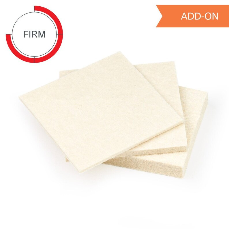 High Density Industrial Wool Felt Samples Natural White SAE Etsy