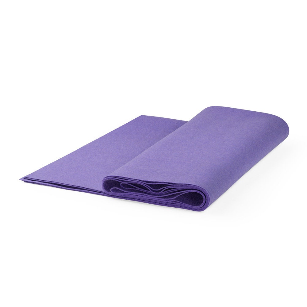 100 Wool Felt by the Yard // Lavender // 72 Wide X 1 Yd X Etsy