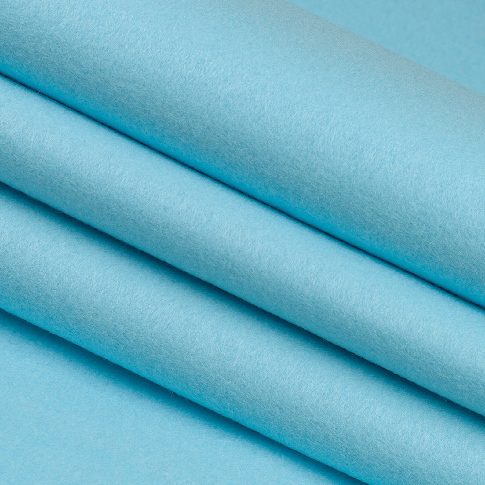 Craft Felt by the Yard // Light Blue // 72 Wide X 1 Yd Long X Etsy