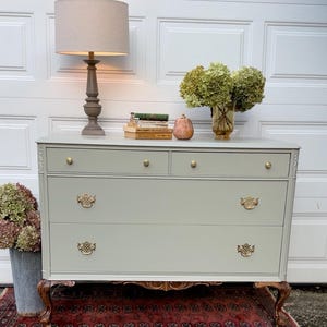 Vintage Tall Dresser - Etsy