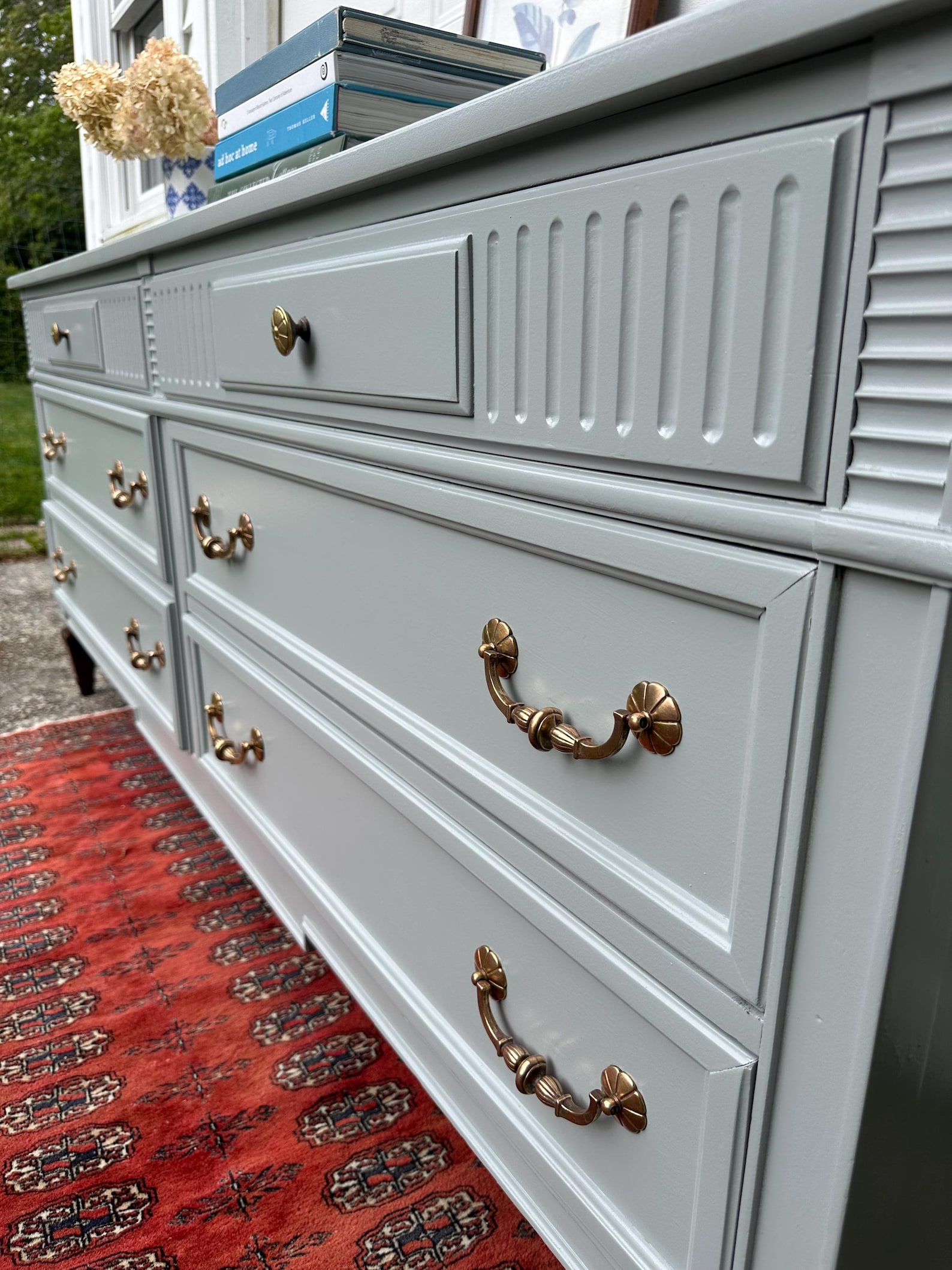 Sold!! Refinished Vintage 1960s Six Drawer Dresser - SHIPPING INCLUDED ...