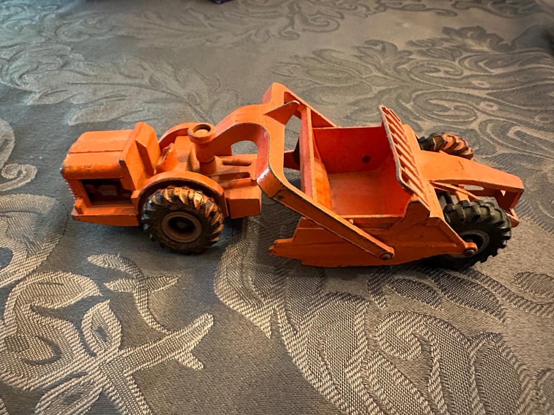 Matchbox Kingsize K-6 Allis-Chalmers Earth Scraper – Boîte D'origine – UK