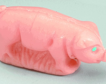 Marzipan Lucky Pig by Bergen Marzipan (1.5oz/42g) Pink !! US SELLER !!
