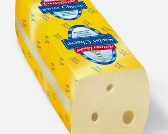 Ammerländer Swiss Cheese Imported Germany All Natural ! US SELLER!!  1 lb