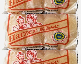 German Harzer Kase Hand Cheese (7oz) !! Us Selller !!  3 pieces