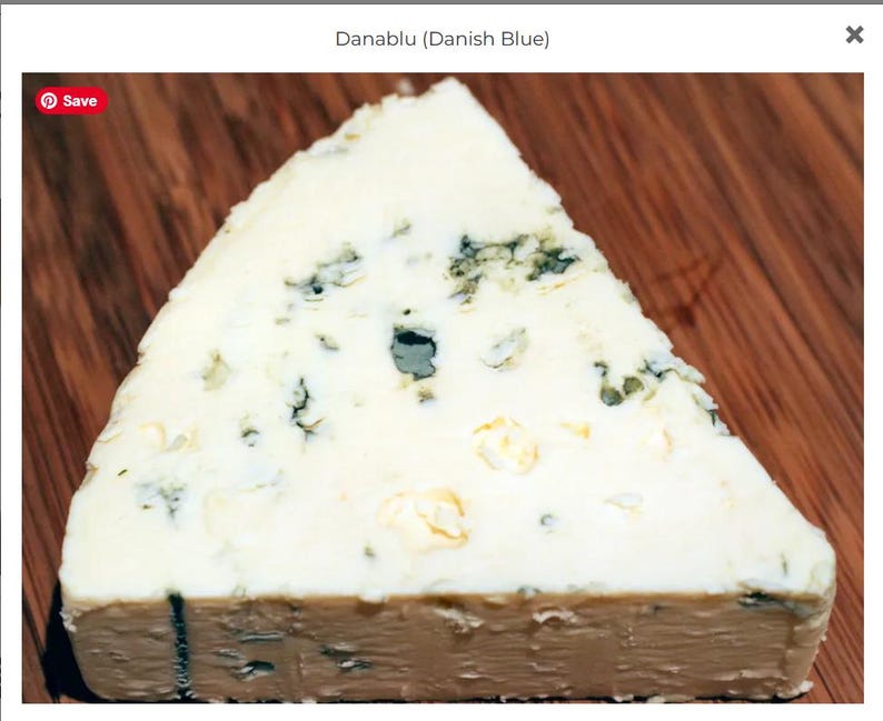 Danish Blue Cheese DANABLU Produced in Denmark. (6lb+)whole Wheel - Etsy