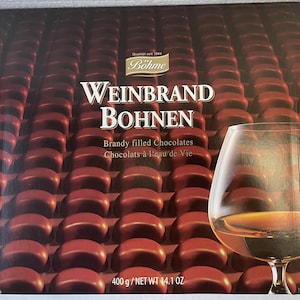 2 Box-Brandy Filled Chocolates böhme Weinbrand Bohnen 14.1oz (400g) from Germany